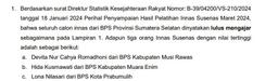 PEGAWAI BPS KABUPATEN MUSI RAWAS BERPRESTASI