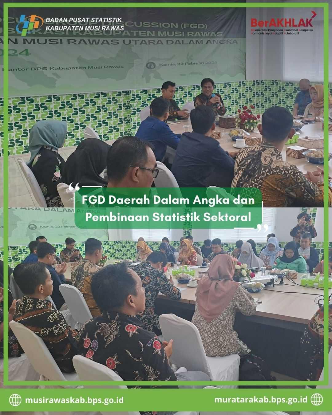 FGD DAERAH DALAM ANGKA 2024 MUSI RAWAS DAN MUSI RAWAS UTARA