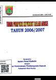 Tiang Pumpung Kepungut Dalam Angka Tahun 2006-2007