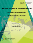 Produk Domestik Regional Bruto Kabupaten Musi Rawas Menurut Pengeluaran 2017-2021